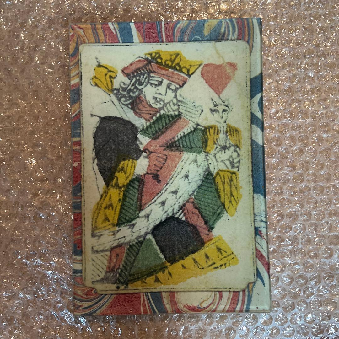 【値下げ】JOHN DERIAN ジョンデリアン デコパージュプレート JOHN DERIAN/ジョンデリアン】デコパージュプレート/Friendship