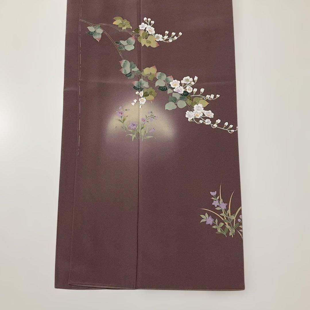 最終市) No.2706 未使用正絹京加賀友禅(美山)訪問着 落款 美品 - メルカリ