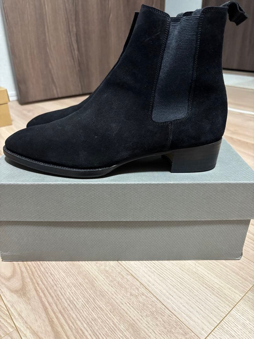 WH ダブルエイチ サイドゴア スウェード ボロネーゼ グッドイヤー 干場