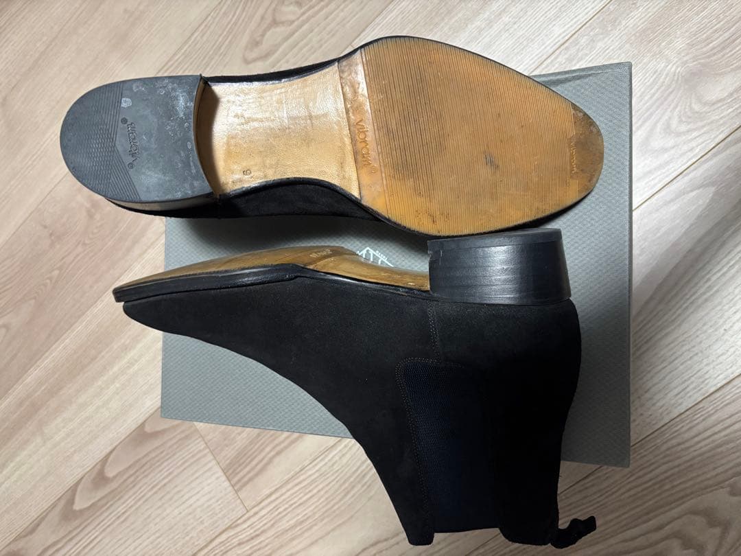 WH ダブルエイチ サイドゴア スウェード ボロネーゼ グッドイヤー 干場