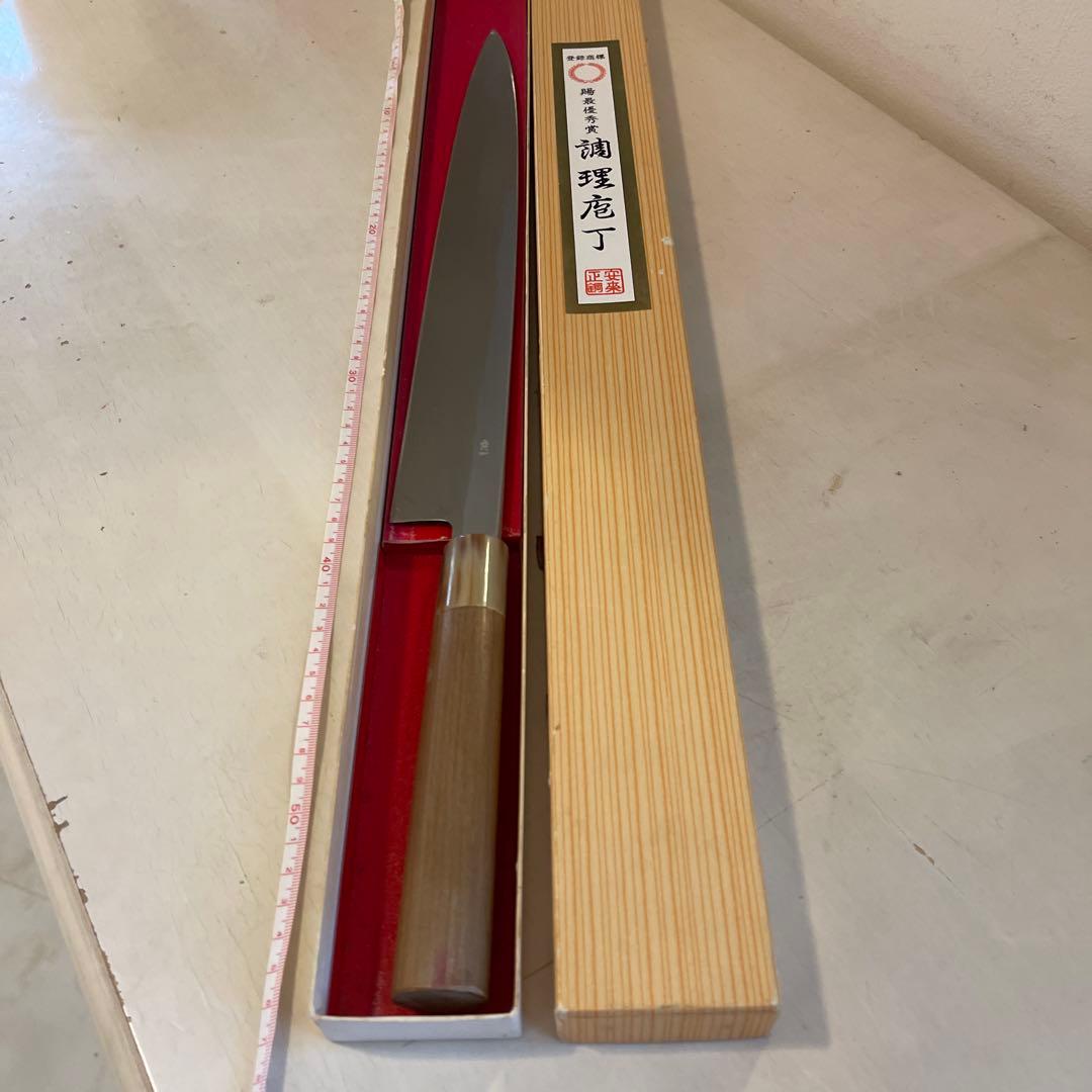 柳刃包丁 刺身包丁 360mm 安来鋼 青紙1号 一尺2寸 最後の1本 - メルカリ