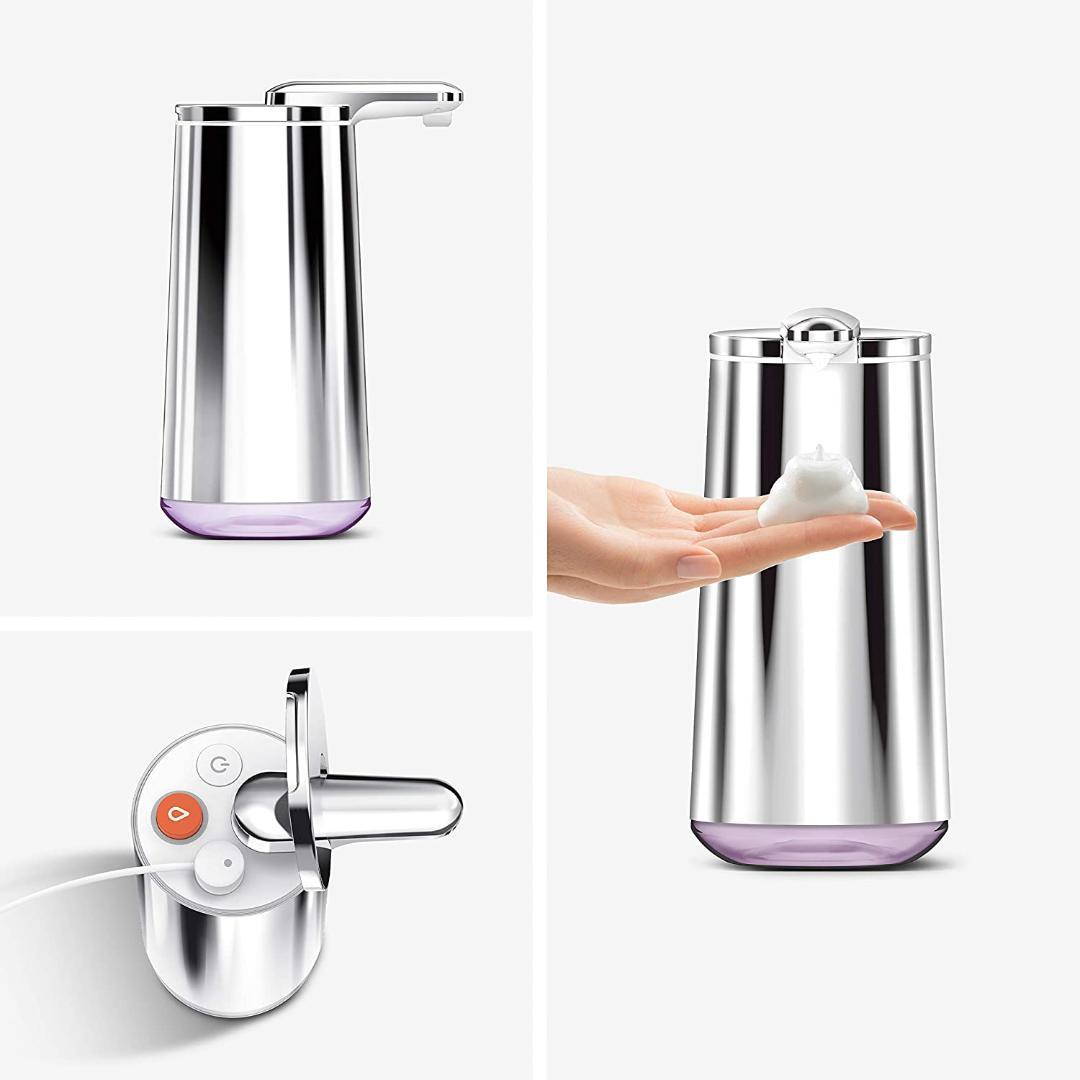 泡タイプ】シンプルヒューマン タッチフリーフォームディスペンサー