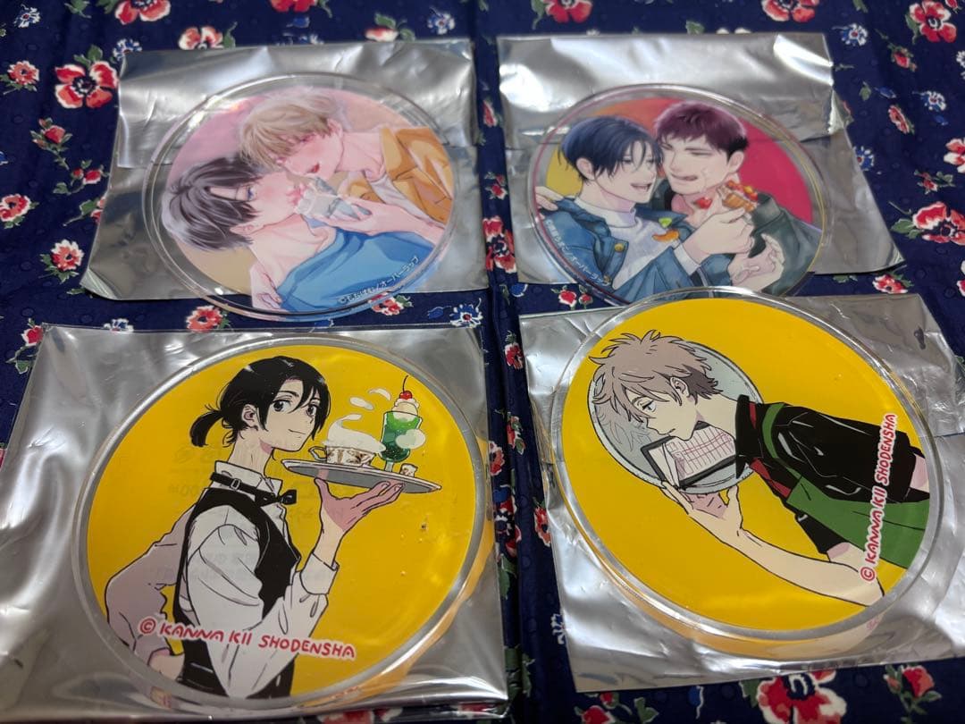 まとめ売り】BL グラッテ アクリルコースター／エトランゼ&リキューレ