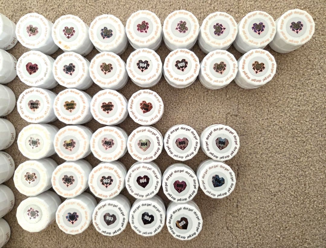 廃盤 ドットジェル159色 まとめ売り - メルカリ