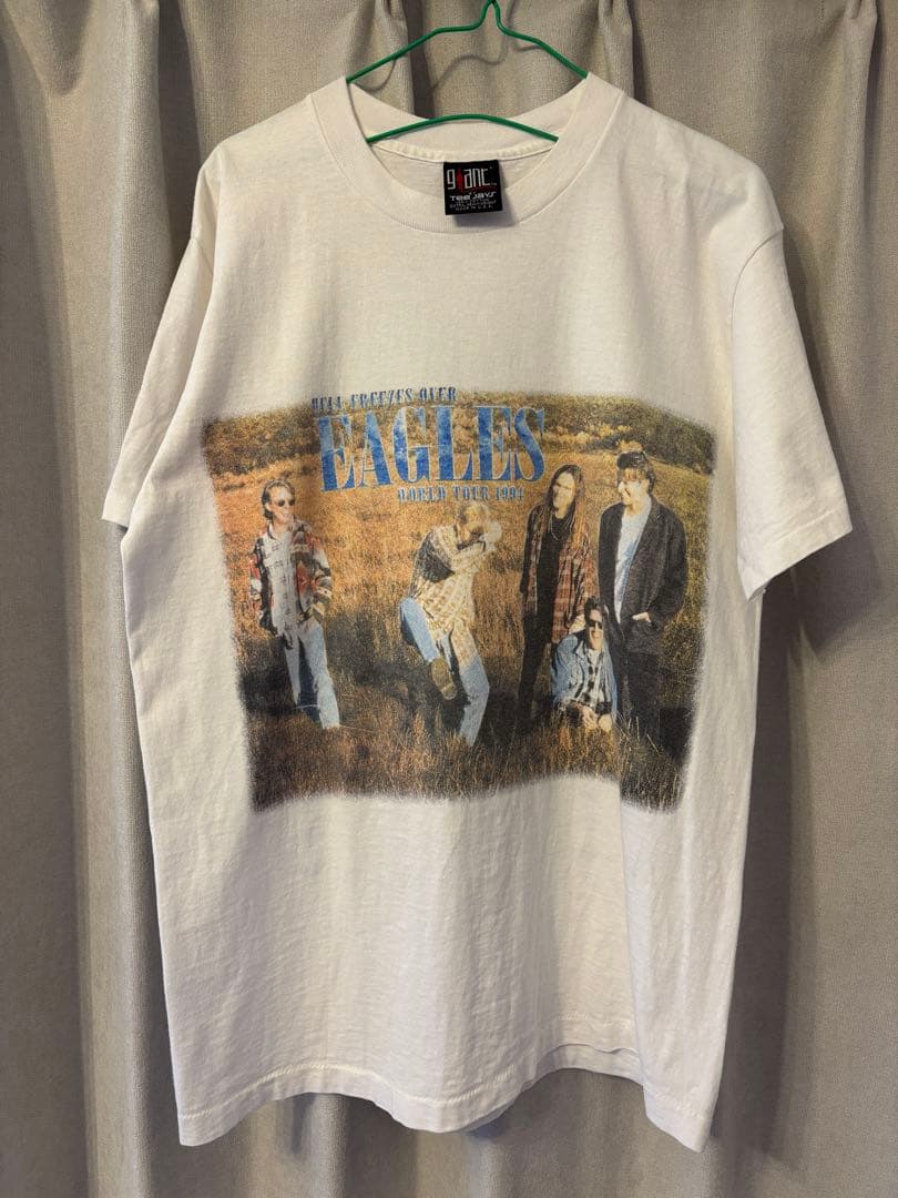 EAGLES Tシャツ ワールドツアー1994 ヴィンテージ　パンフレット Vintage Eagles Hell Freezes Over World Tour 1994 T-shirt. Large
