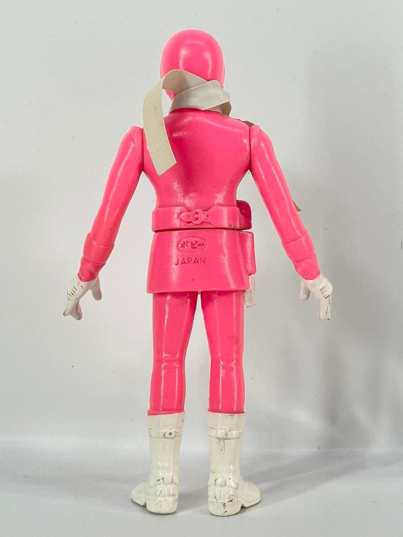 ポピー ミニソフビ デンジピンク 中古 電子戦隊デンジマン 低