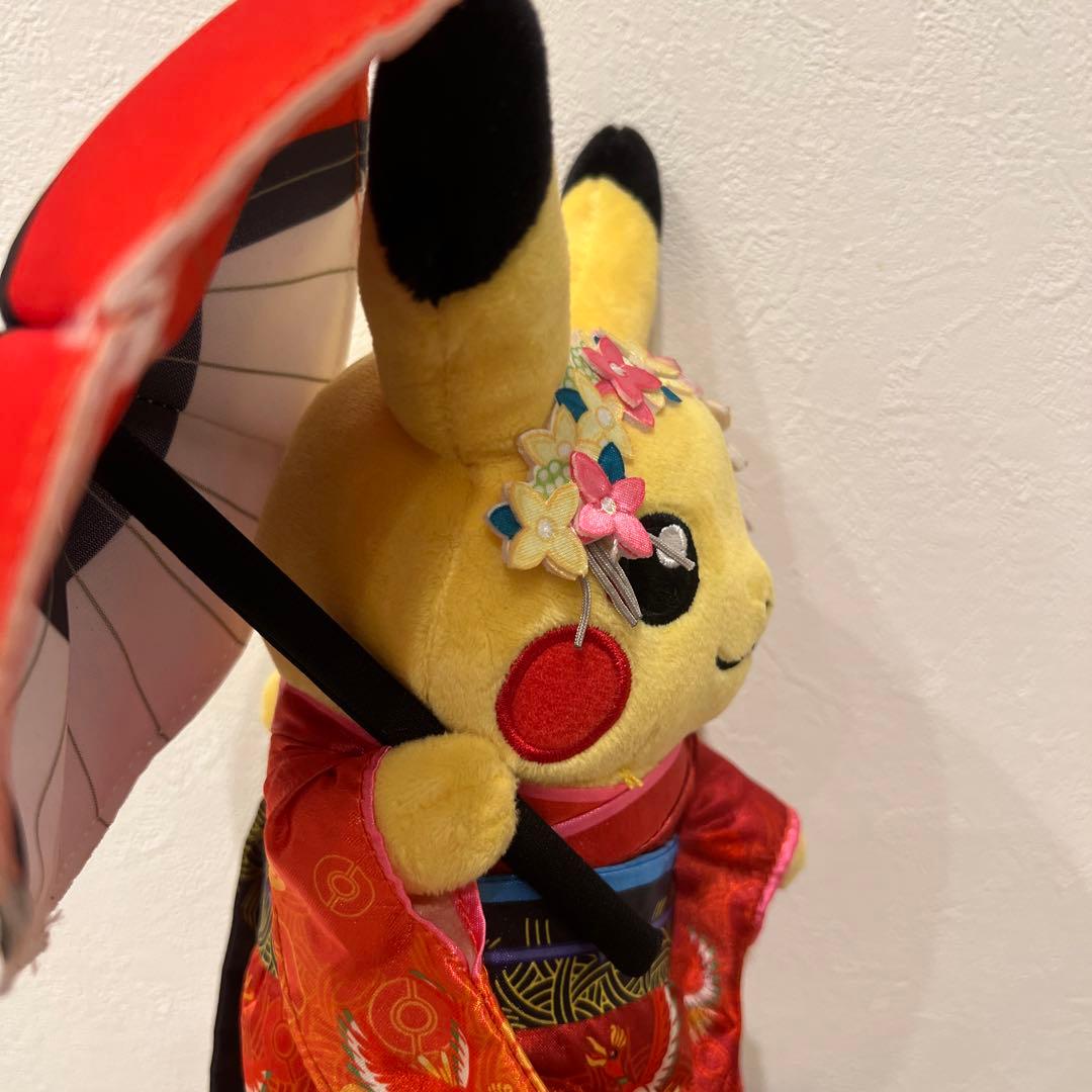 ポケモンセンター京都限定 2016年 舞妓はんピカチュウ ぬいぐるみ タグ