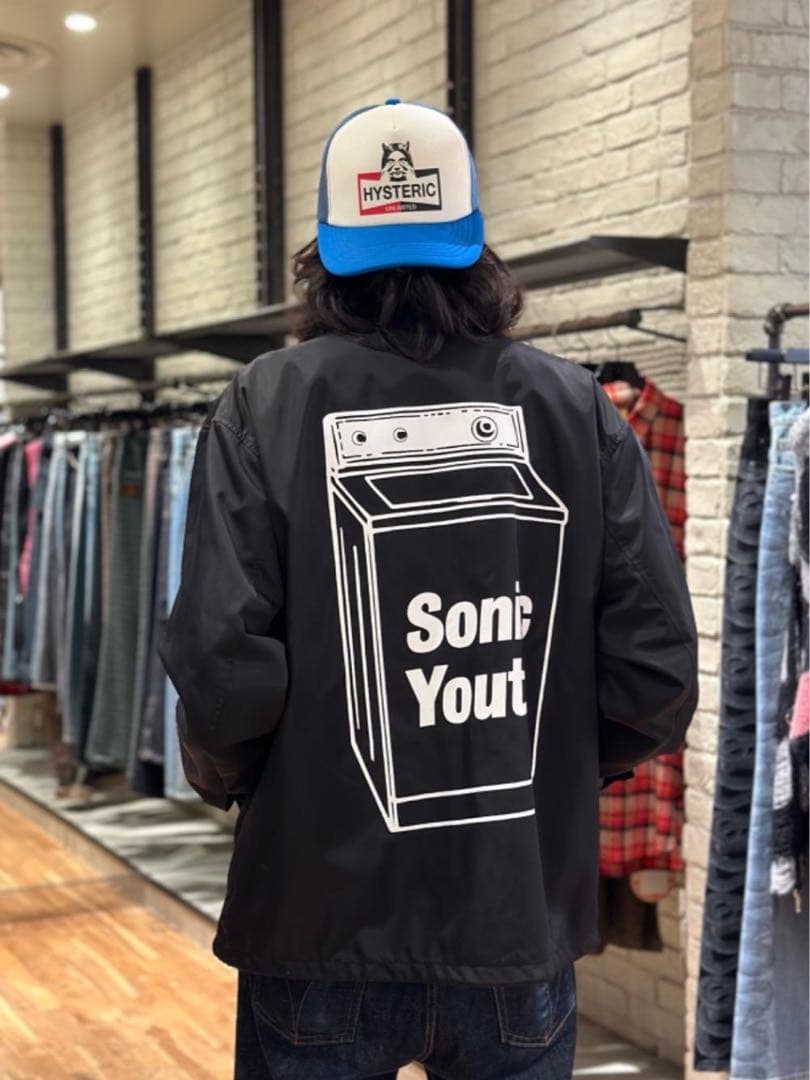 ヒステリックグラマー SONIC YOUTHコーチジャケット Lサイズ 新品