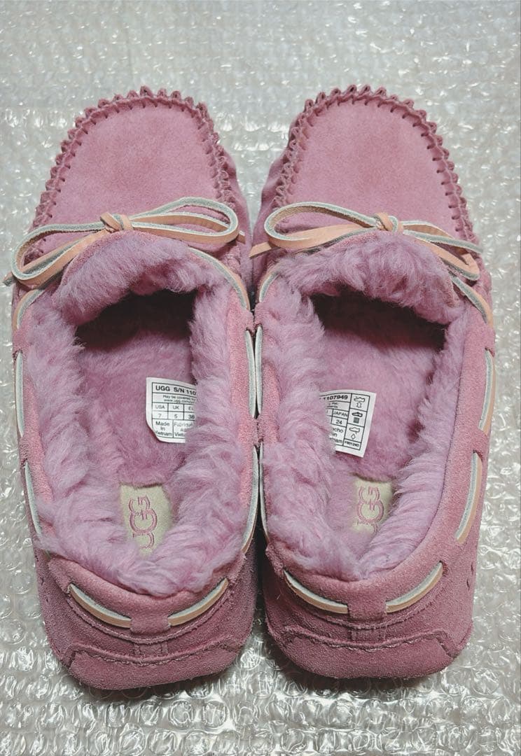 ☆最終SALE☆UGG モカシン Dakota 24.0cm ピンク