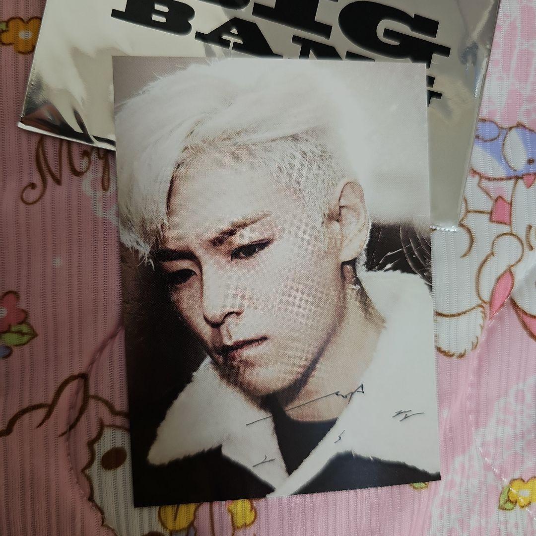 BIGBANG T.O.P サイン カード トレカ - メルカリ