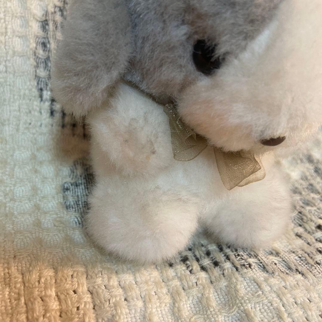 レトロ サンアロー ちいさな犬＆熊 ぬいぐるみ 中古品 日本製 - メルカリ