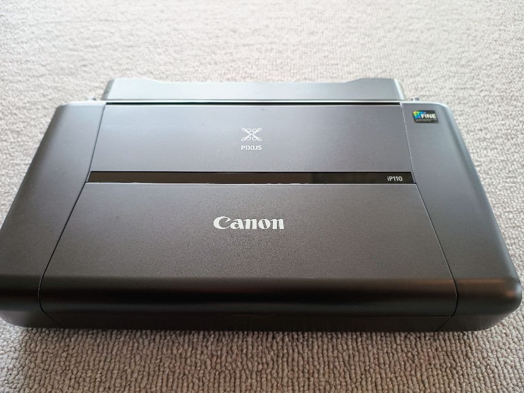 CANON PIXUS iP110 モバイルプリンタ バッテリー2個付き キヤノン（Canon） Canon PIXUS モバイルプリンター iP100 iP110用