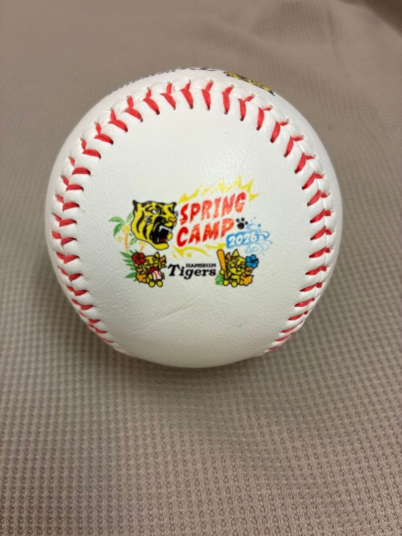 2026沖縄キャンプ 阪神タイガース 才木浩人直筆サインボール キャンプ