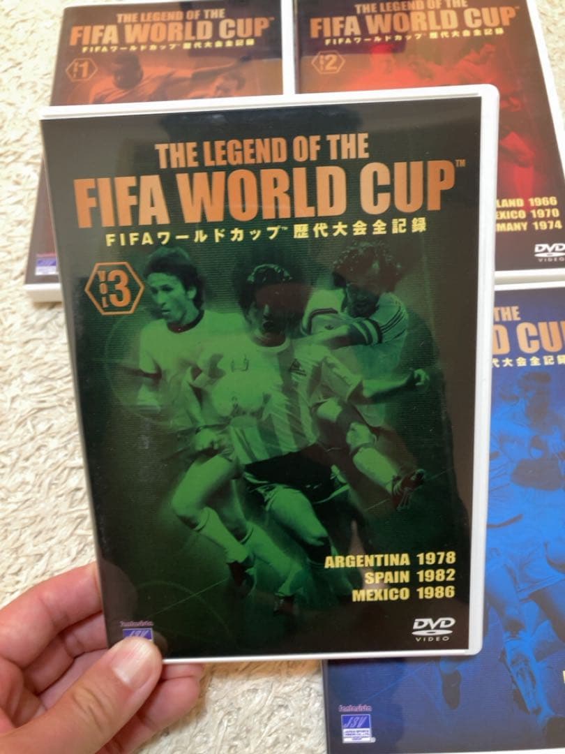 【希少品】FIFAワールドカップ歴代大会全記録集 スペシャルBOX〈4枚組〉
