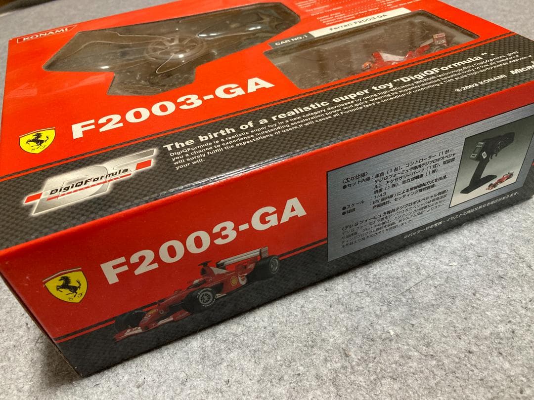 フェラーリF2003GA（コナミ デジQフォーミュラ 1/43） - メルカリ