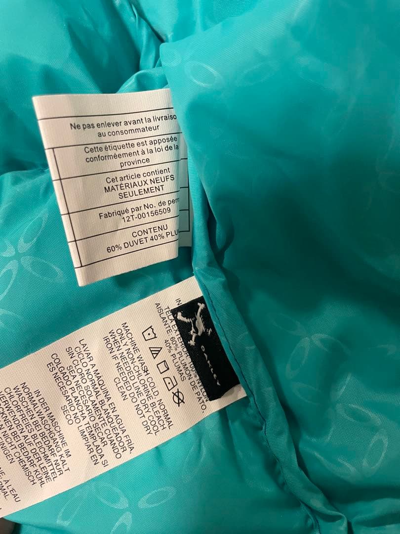 00系 オークリー Oakley ダウンジャケット フード付き ゴルフ 極美品