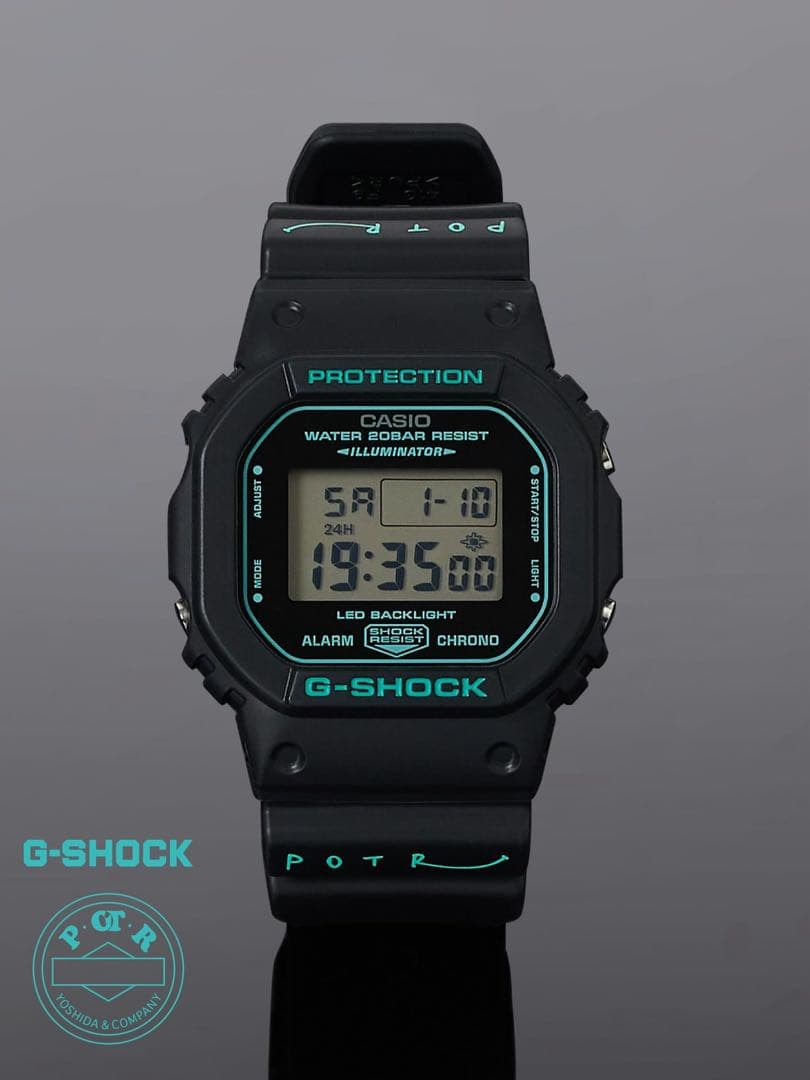 即日発送 G-SHOCK × POTR DW-5600 ポーター G-SHOCK x POTR(ジーショック x POTR) DW-5600 | 吉田カバン