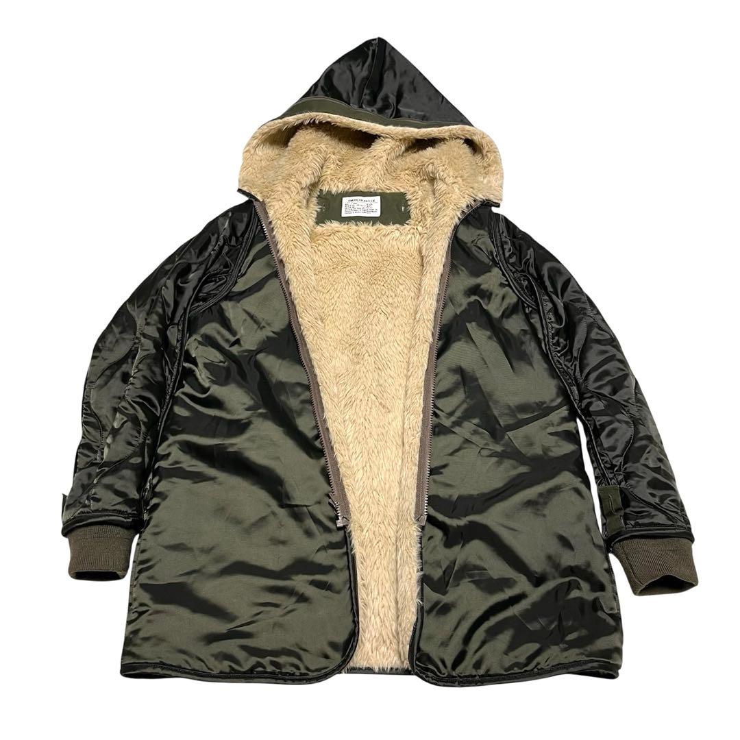 美品】アメリカンラグシー モッズコート オリーブ M 4way ラクーン