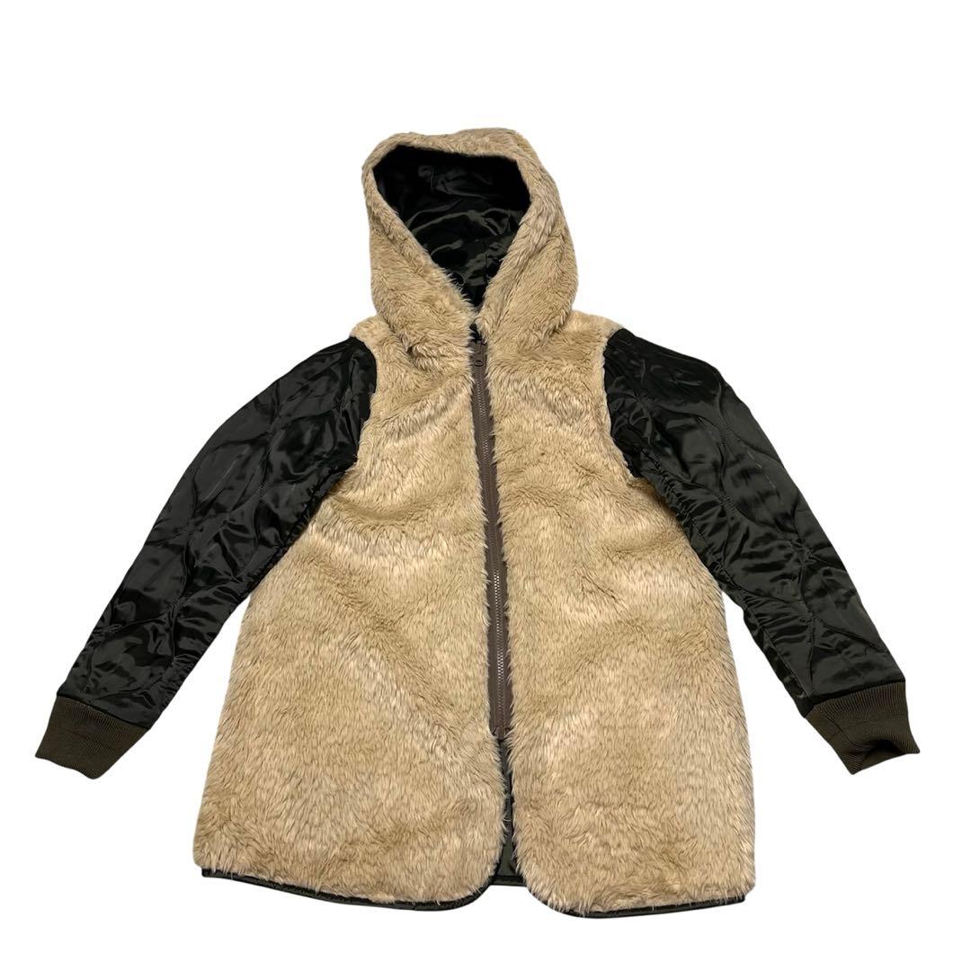 美品】アメリカンラグシー モッズコート オリーブ M 4way ラクーン