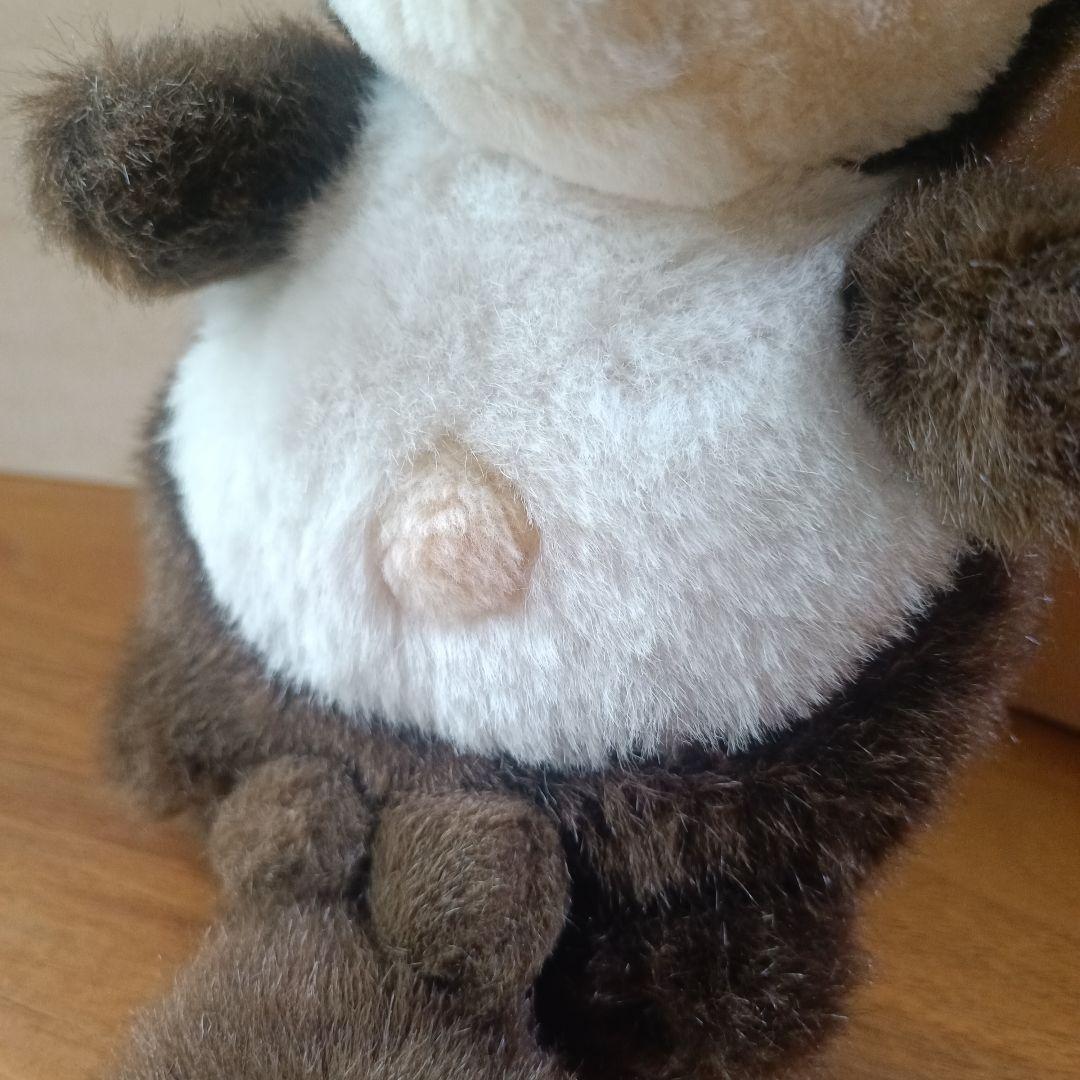 日本製 ファースト社 たぬき たま吉 玉吉 昭和レトロ ぬいぐるみ