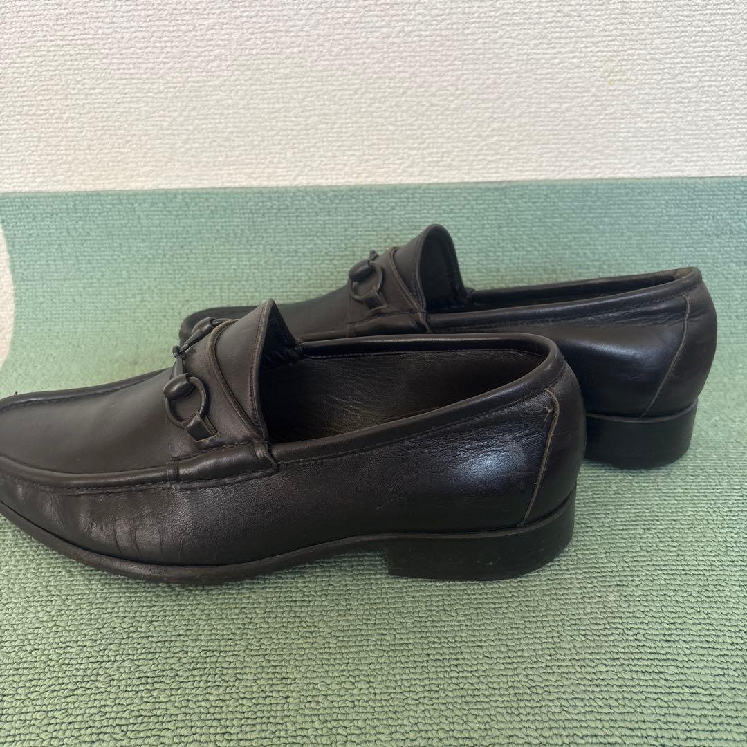 美品GUCCIビットローファー26.5センチ - メルカリ