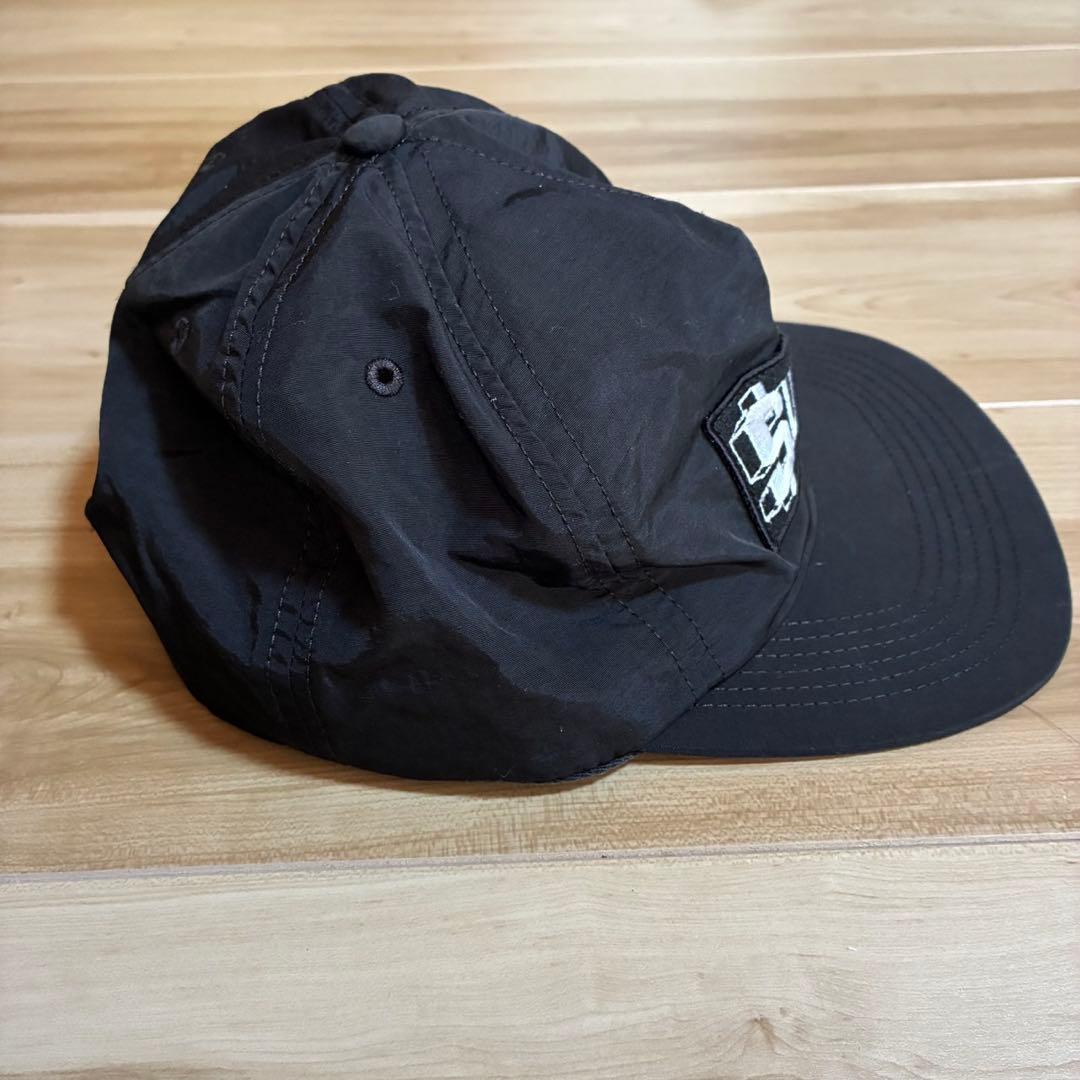 SUPREME ブラック キャップ ナイロン ジェットキャップ - メルカリ