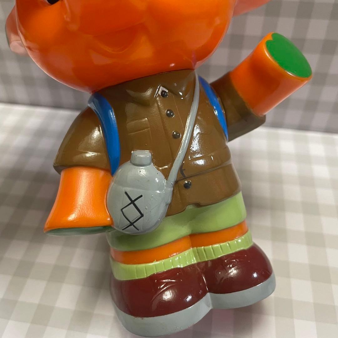 サトちゃん サトコちゃん 貯金箱 探検隊 レトロ 希少 ソフビ 佐藤製薬