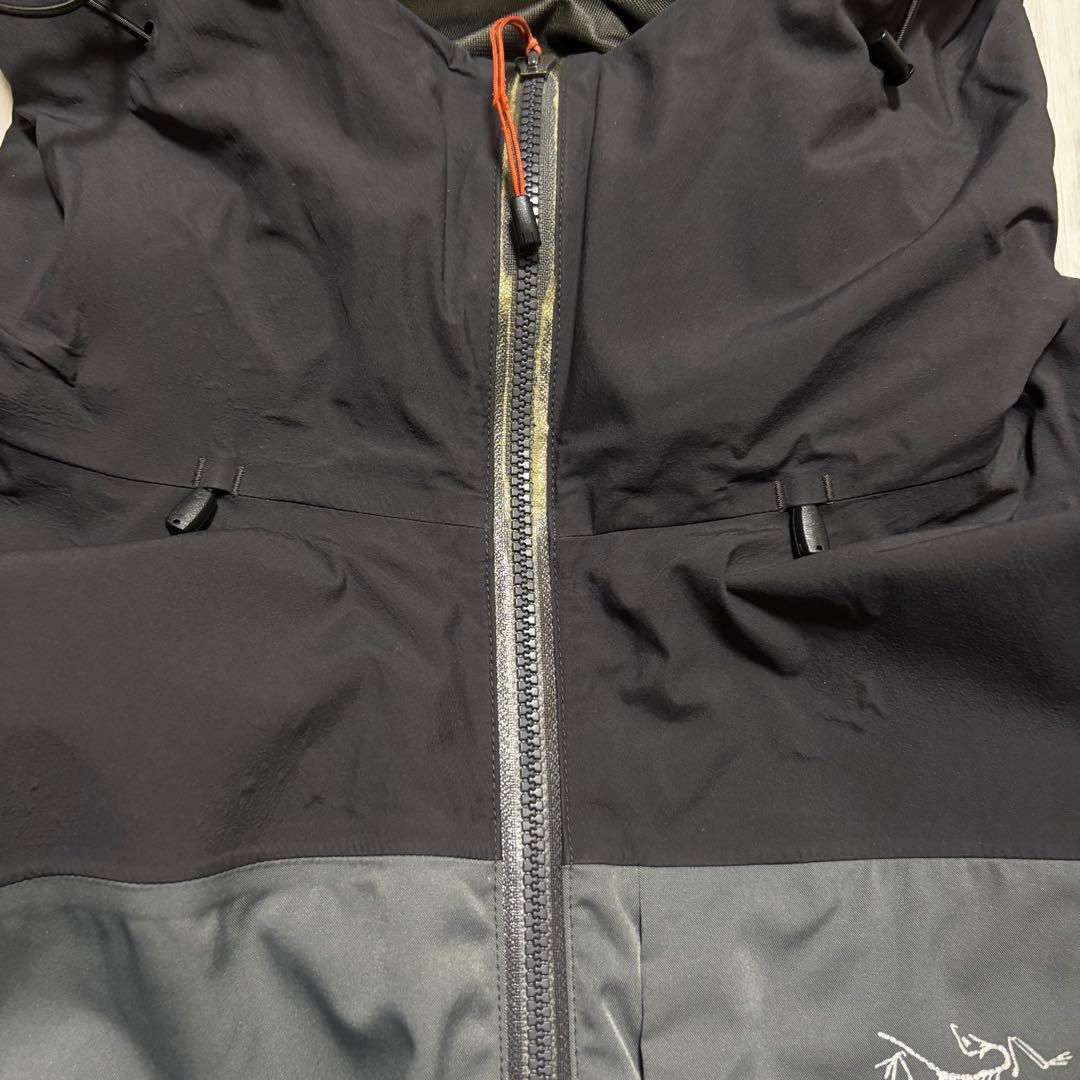 アークテリクス アルファコンプ メンズS グレー ナイロン ゴアテックス