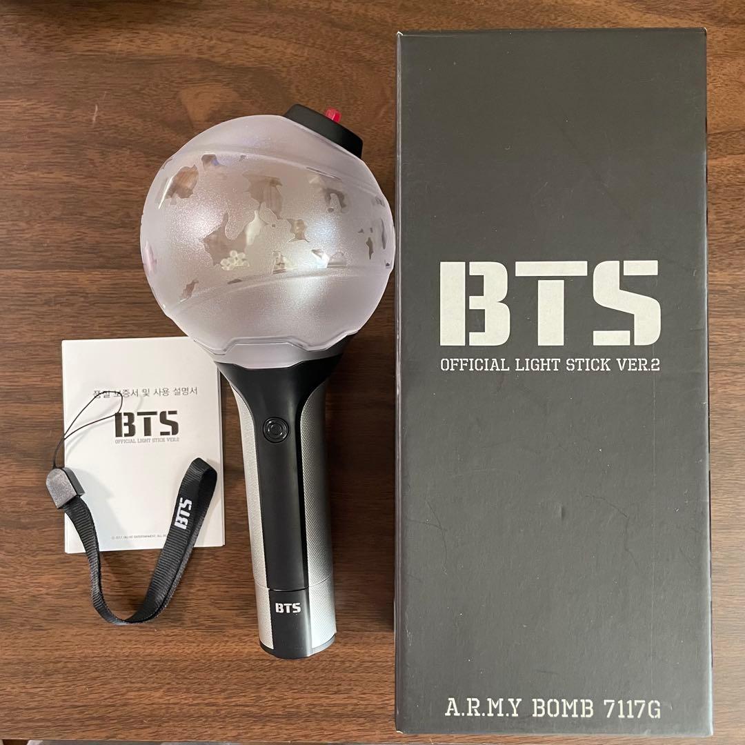 公式】BTS オフィシャルライトスティック アーミーボム アミボム VER.2