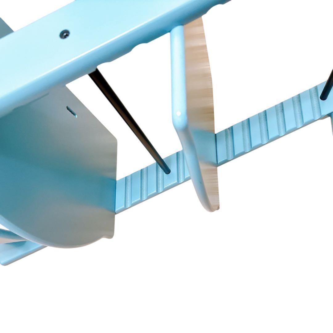 美品】ストッケ トリップトラップ ベビーセット シリアル6 アクア