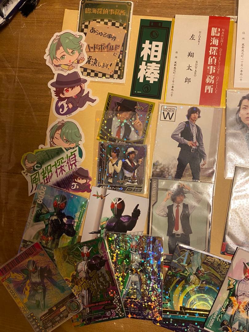 仮面ライダーダブル カード 各種 バラ不可 - メルカリ