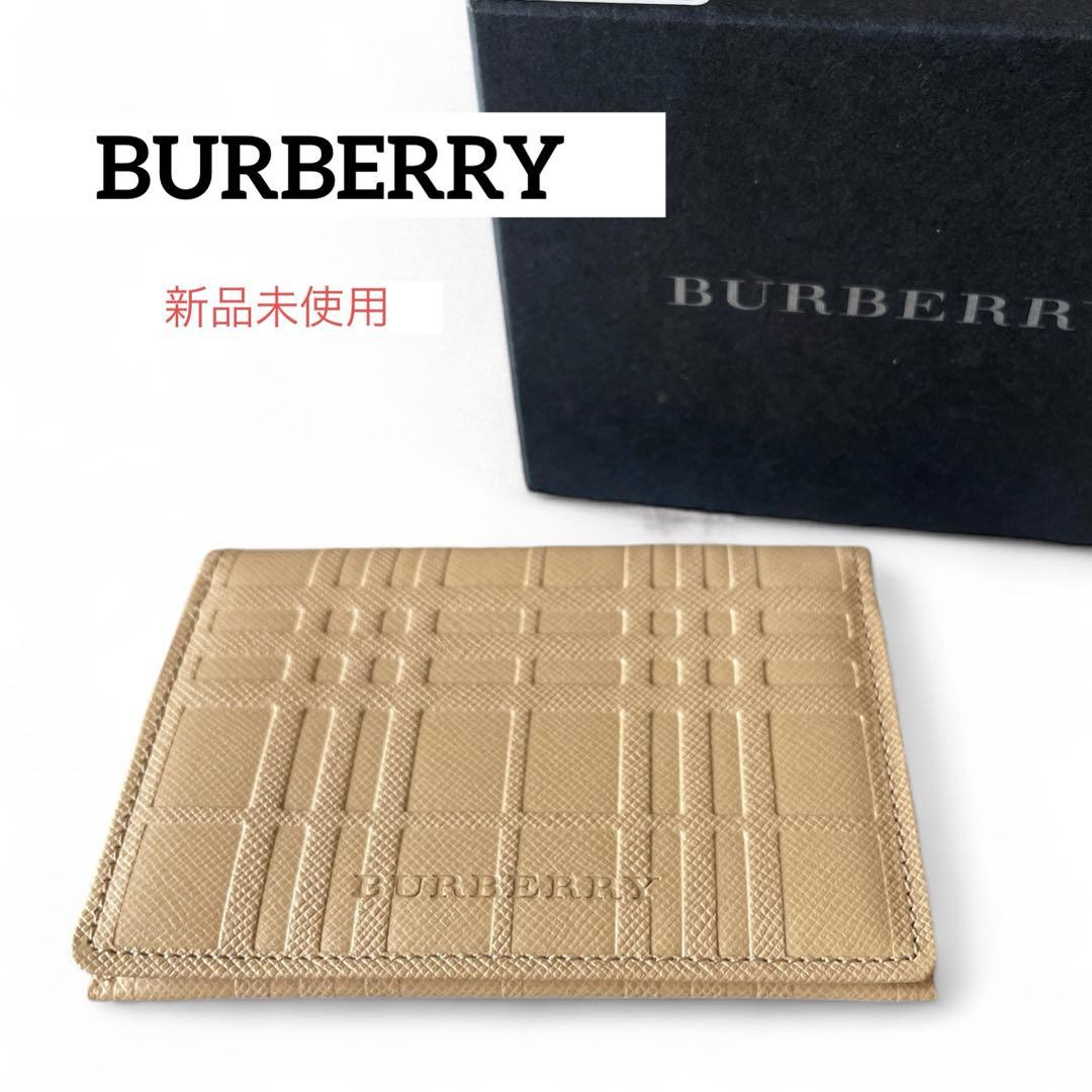 新品　BURBERRY バーバリー レザー カードケース パスケース 名刺入れ バーバリー BURBERRY カードケース 名刺入れ 8083772 A1189 Bカット
