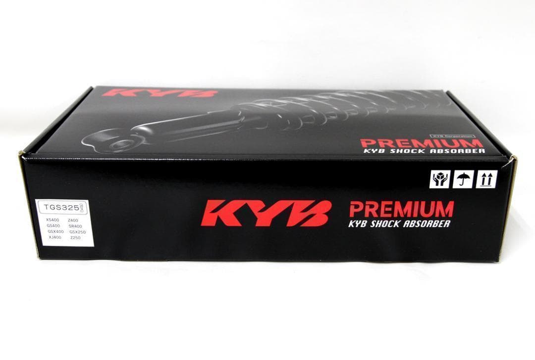 カヤバ TGS325（2本SET）リアGASショックSR400/500、W650 - メルカリ