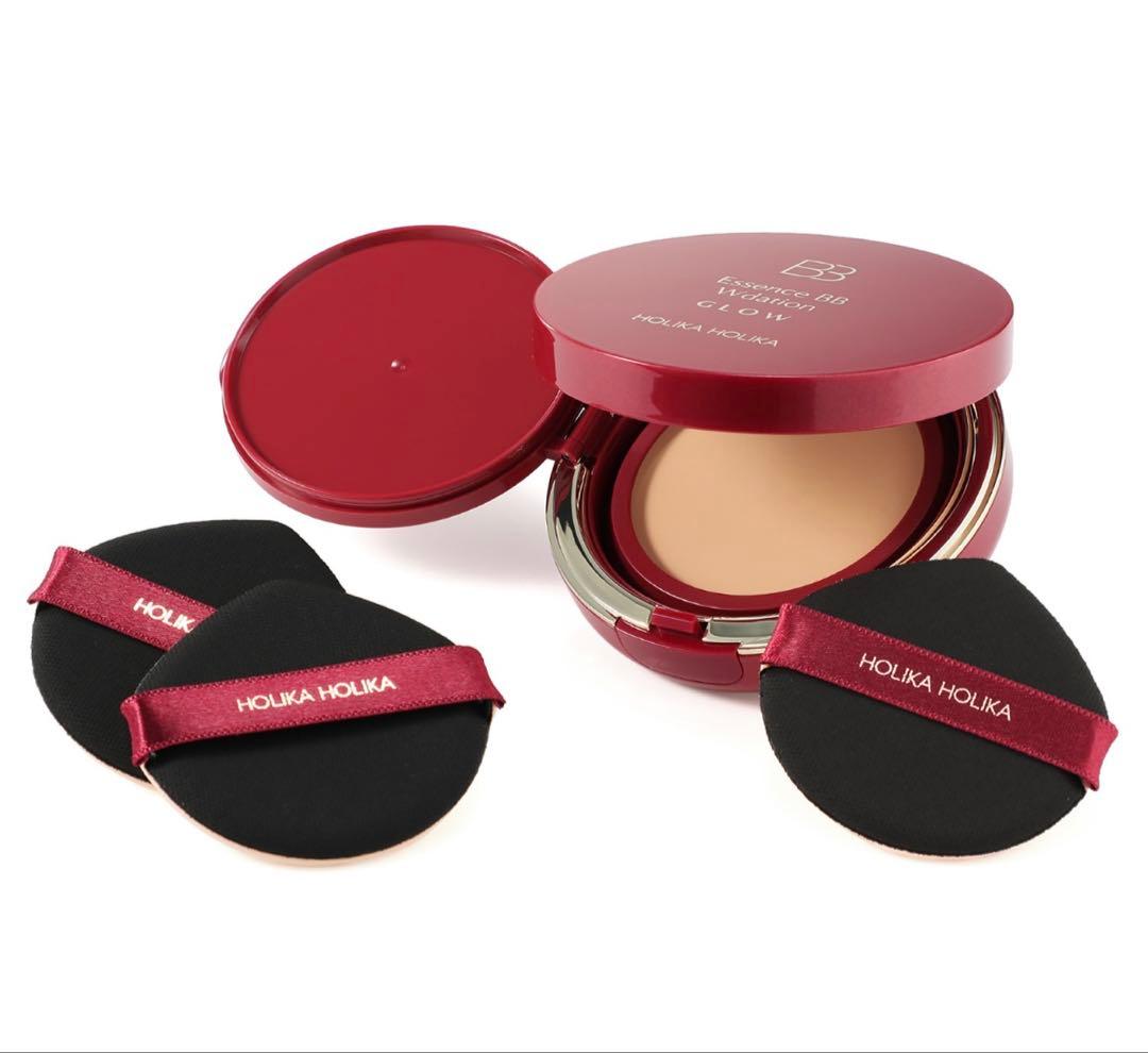 ホリカホリカ エッセンスBB Wデーション グロウ 18g & 専用パフ2個