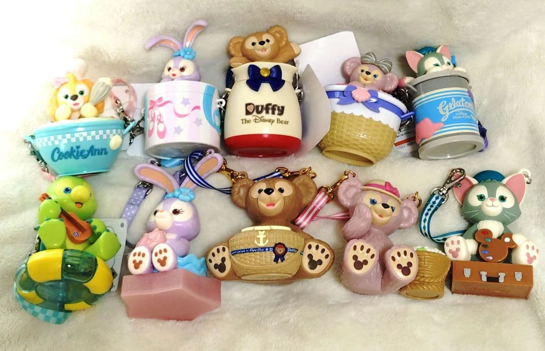 ダッフィー＆フレンズ☆スナックケース　10個セット 青色さがし中のダッフィーがミニスナックケースに！ ダッフィー