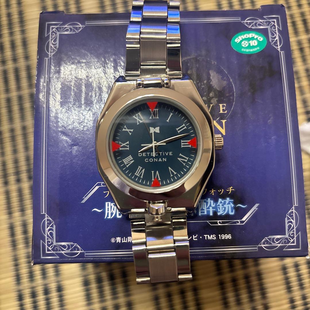 名探偵コナン 腕時計型麻酔銃 プラチナムザッカリストウォッチ 腕時計