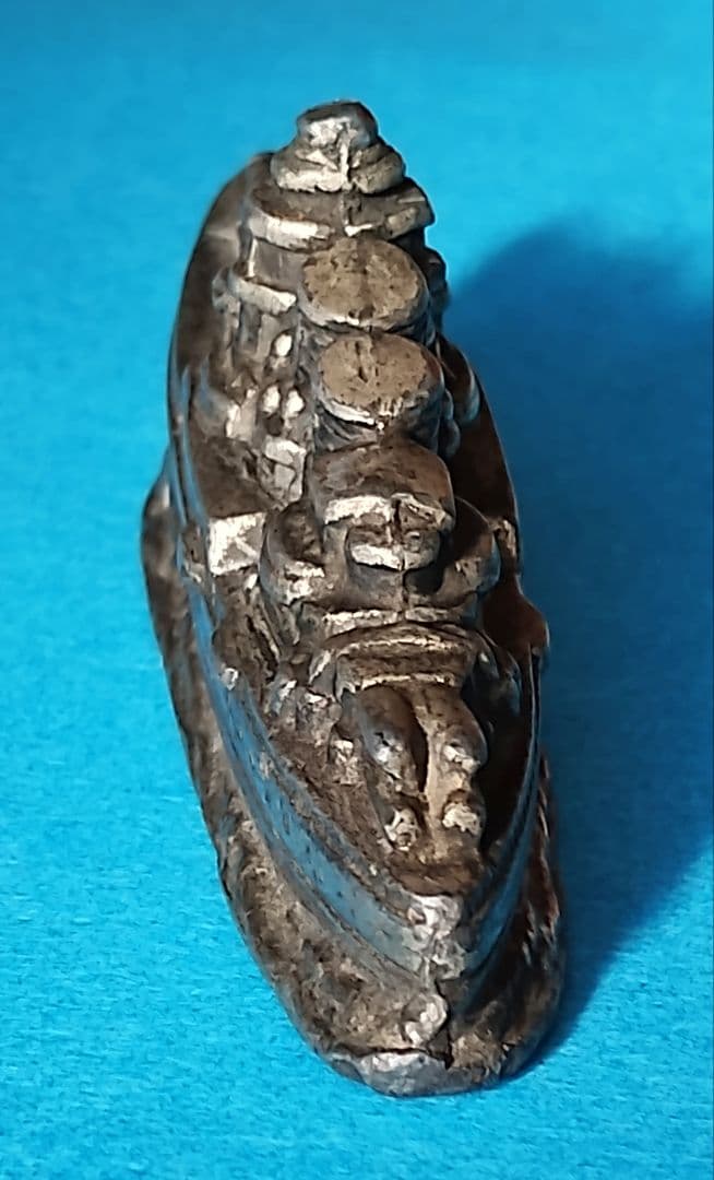 昭和レトロ】⚫戦前のグリコの景品 日本帝国海軍軍艦型文鎮 - メルカリ