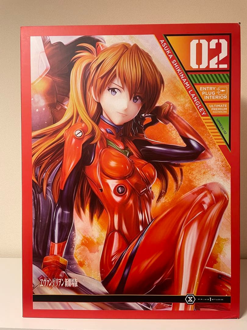 プライム1スタジオ　エヴァンゲリオン　アスカ　スタチュー　1/4 プライム1スタジオより、綾波レイ、式波・アスカ・ラングレーの美麗