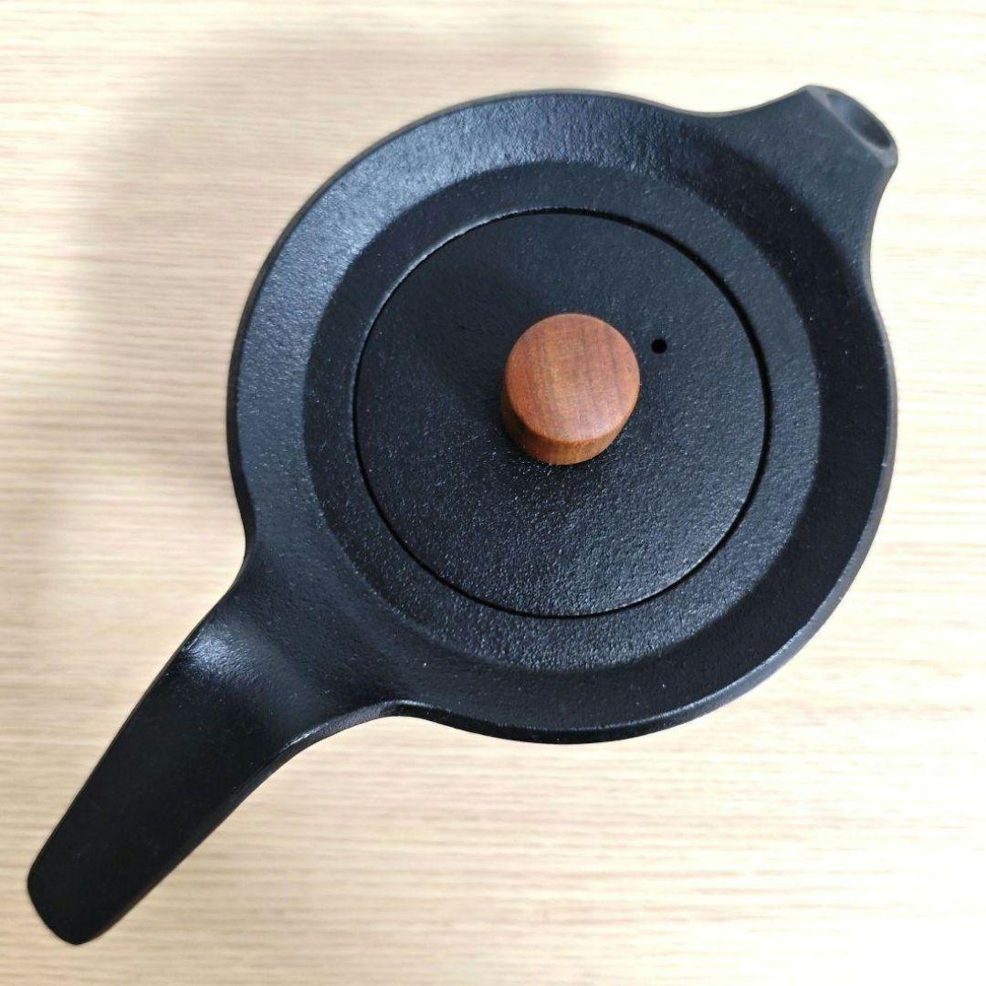 南部鉄器　鉄瓶　スワローポット　0.6L　持ち手セット