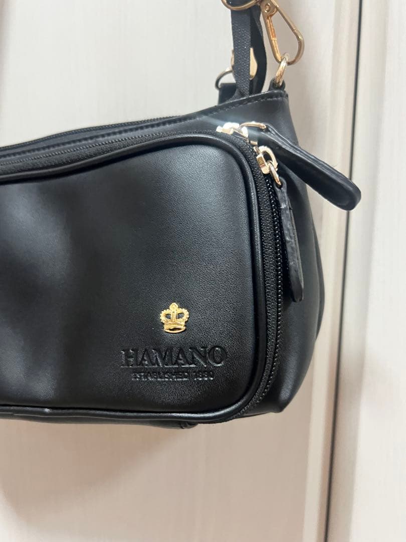 皇室御用達✨✨HAMANO 濱野皮革工藝 クロスボディバッグお財布