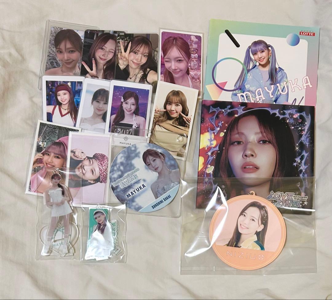 NiziU マユカ まとめ売り トレカ アクスタ CD - メルカリ