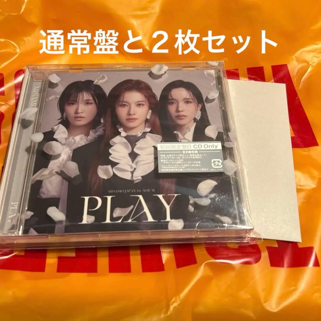 MISAMO PLAY 初回限定盤B CD ミサモ - メルカリ