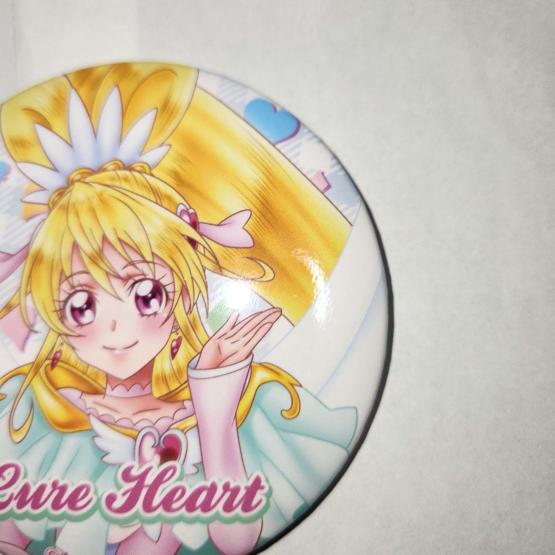 キュアハート 相田マナ 缶バッジ プリキュア展 プロダクション