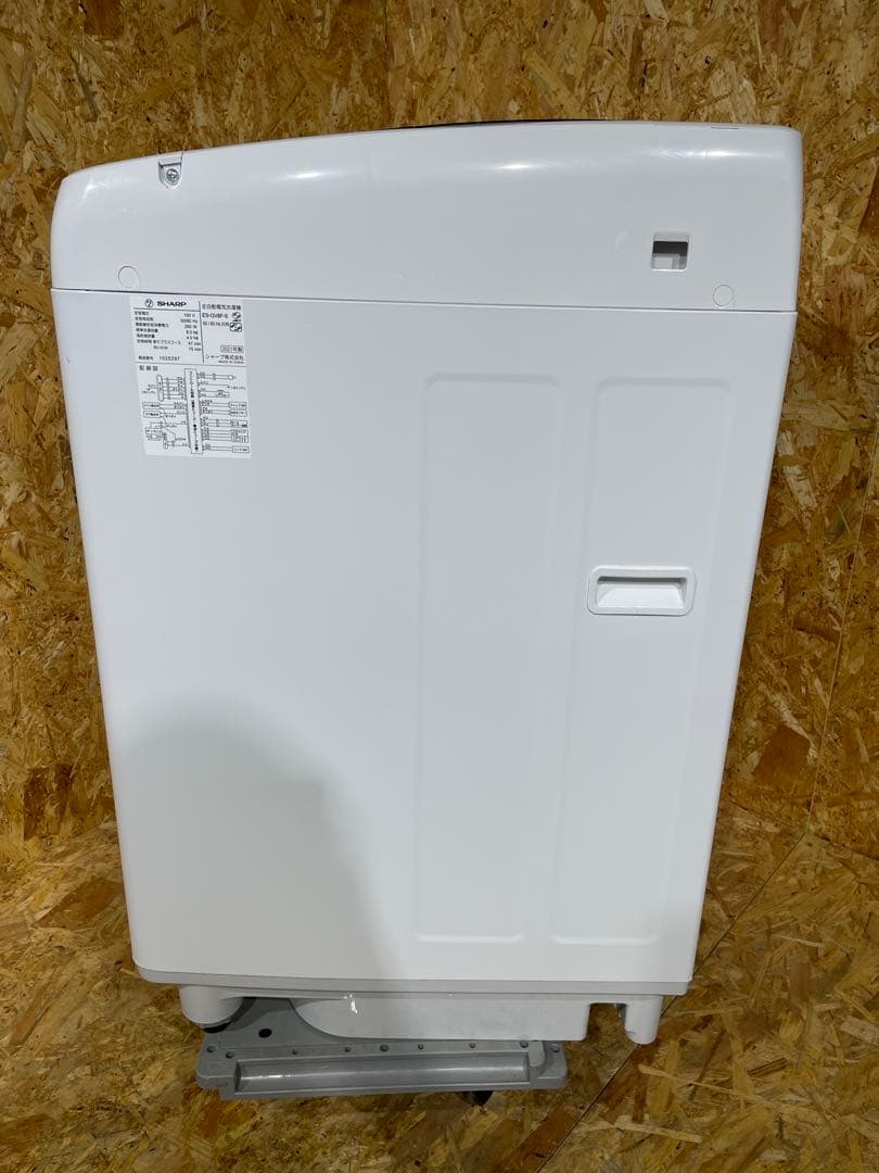 縦型洗濯機　シャープ　8.0kg　ES-GV8F　2021年製　　87512