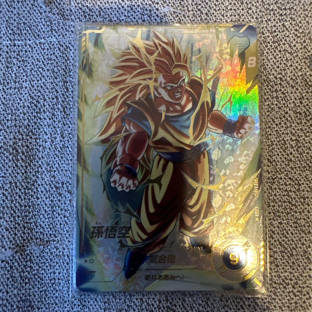 DBFW マンガブースター SCR☆ 孫悟空 シークレット パラレル