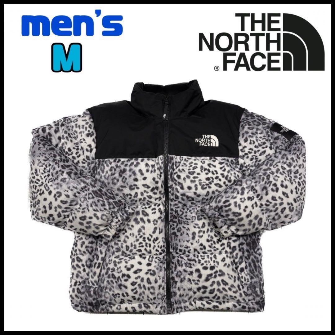 ♦️美品 希少♦️ザノースフェイス ヒョウ柄 ヌプシ メンズ M 生産