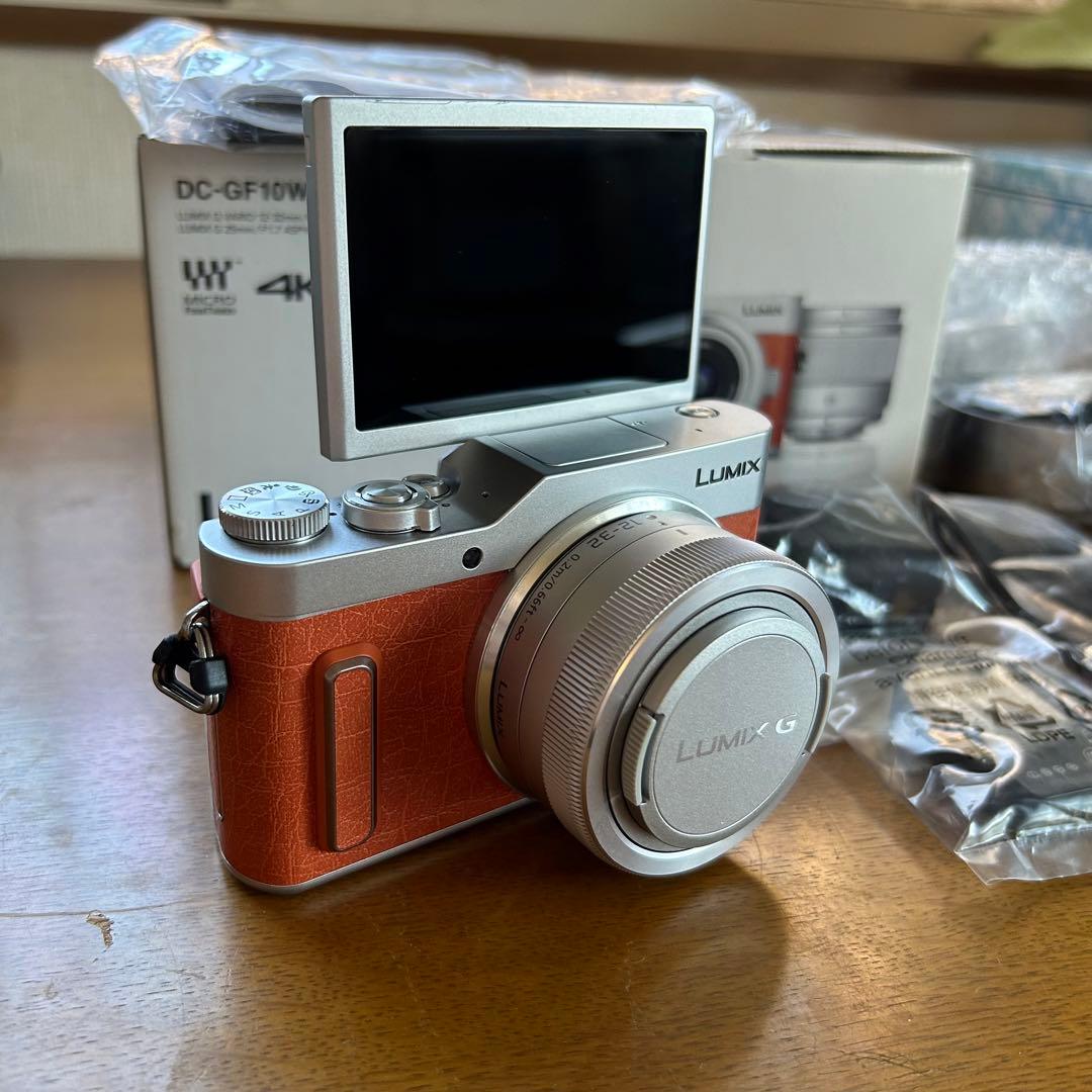 LUMIX DC-GF10W 付属品全てあり L108550843 - デジタルカメラ激安