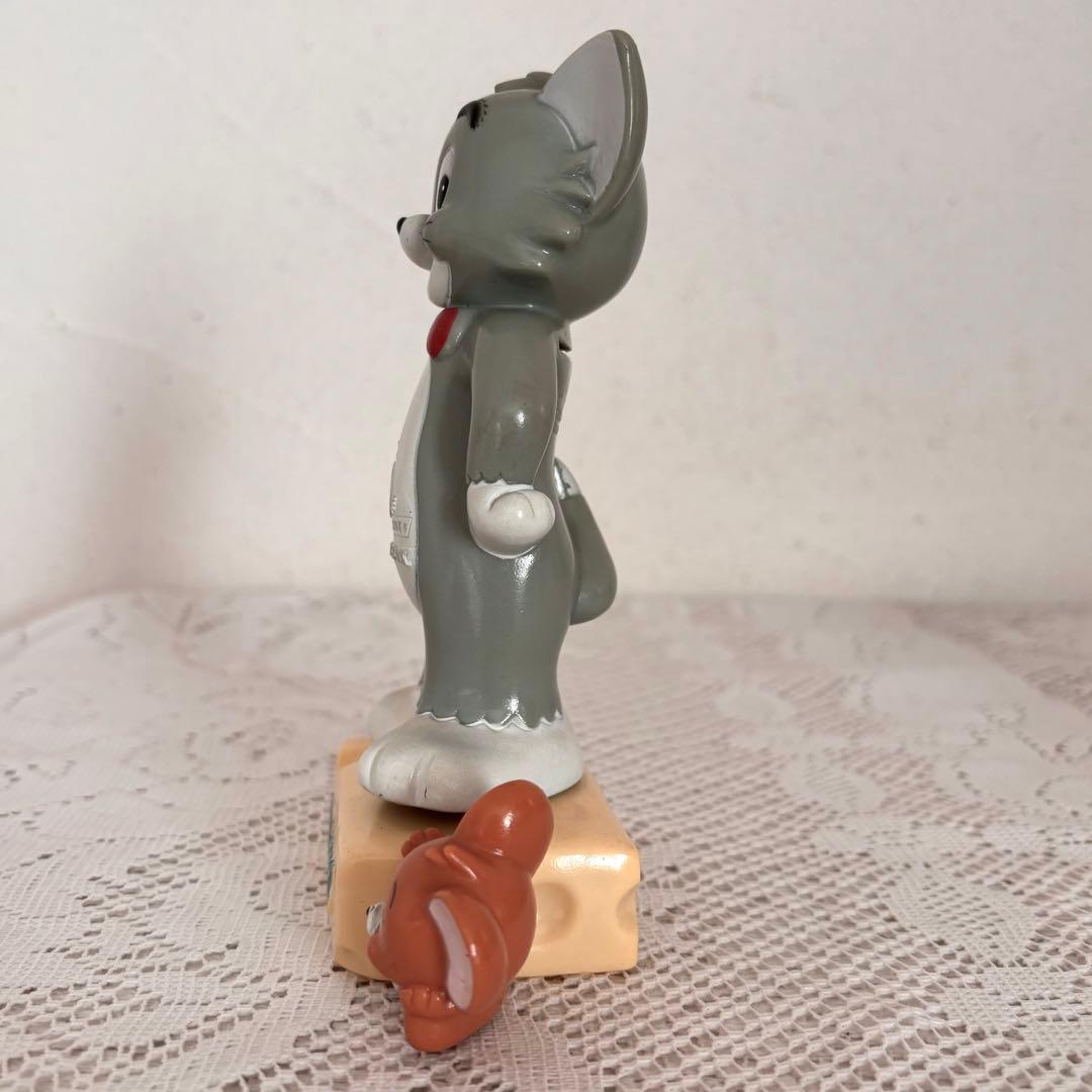 昭和レトロ 十六銀行Tom&Jerry創立110周年ソフビ貯金箱非売品