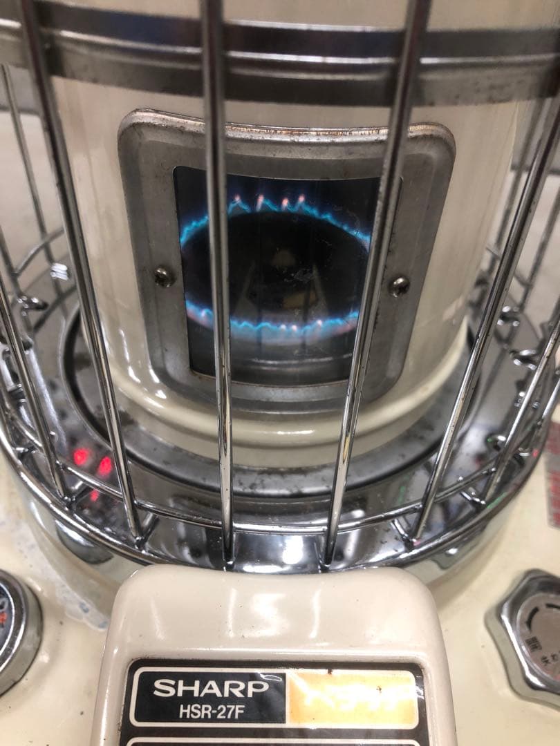 シャープ石油ストーブ HSR-27F ペチカ 和製アラジン ガラス芯