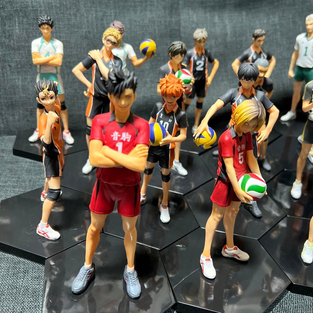 ハイキュー DXF フィギュア 18体まとめ セット 烏野 音駒 梟谷 青葉